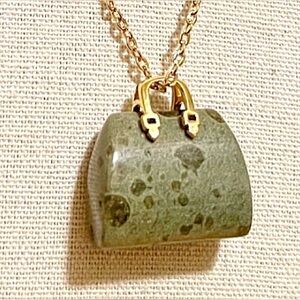 Dragon’s Blood Purse Necklace